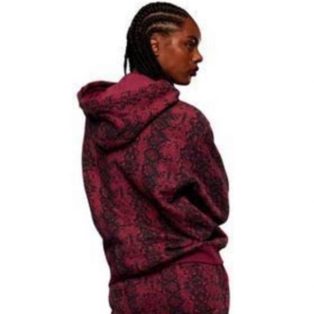 Sale pending - Adidas x Ivy Park • Valentines Day Snake Print Hoodie M - Picture 4 of 12